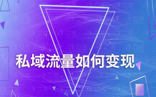 如何做私域變現